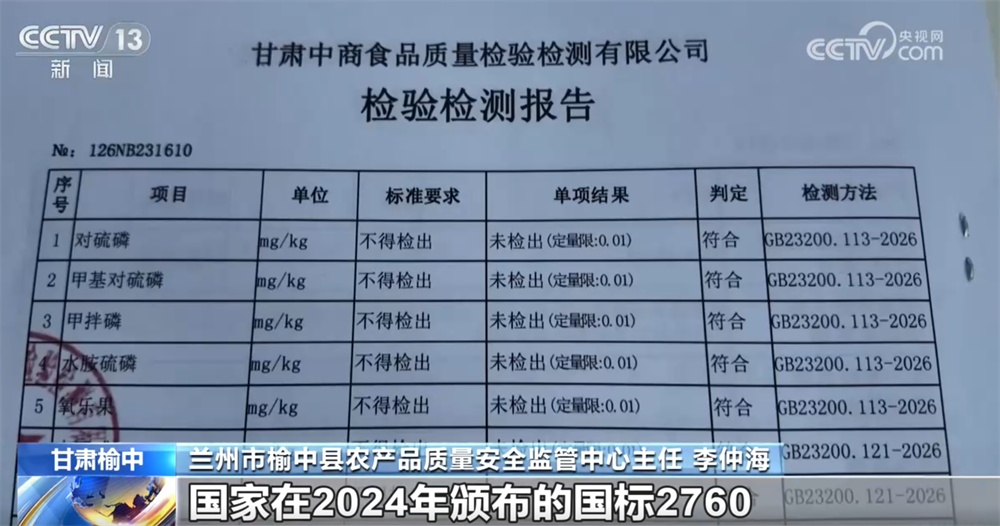 超范围使用！莴笋违规添加“果绿” 甘肃榆中6家蔬菜收购企业被查处